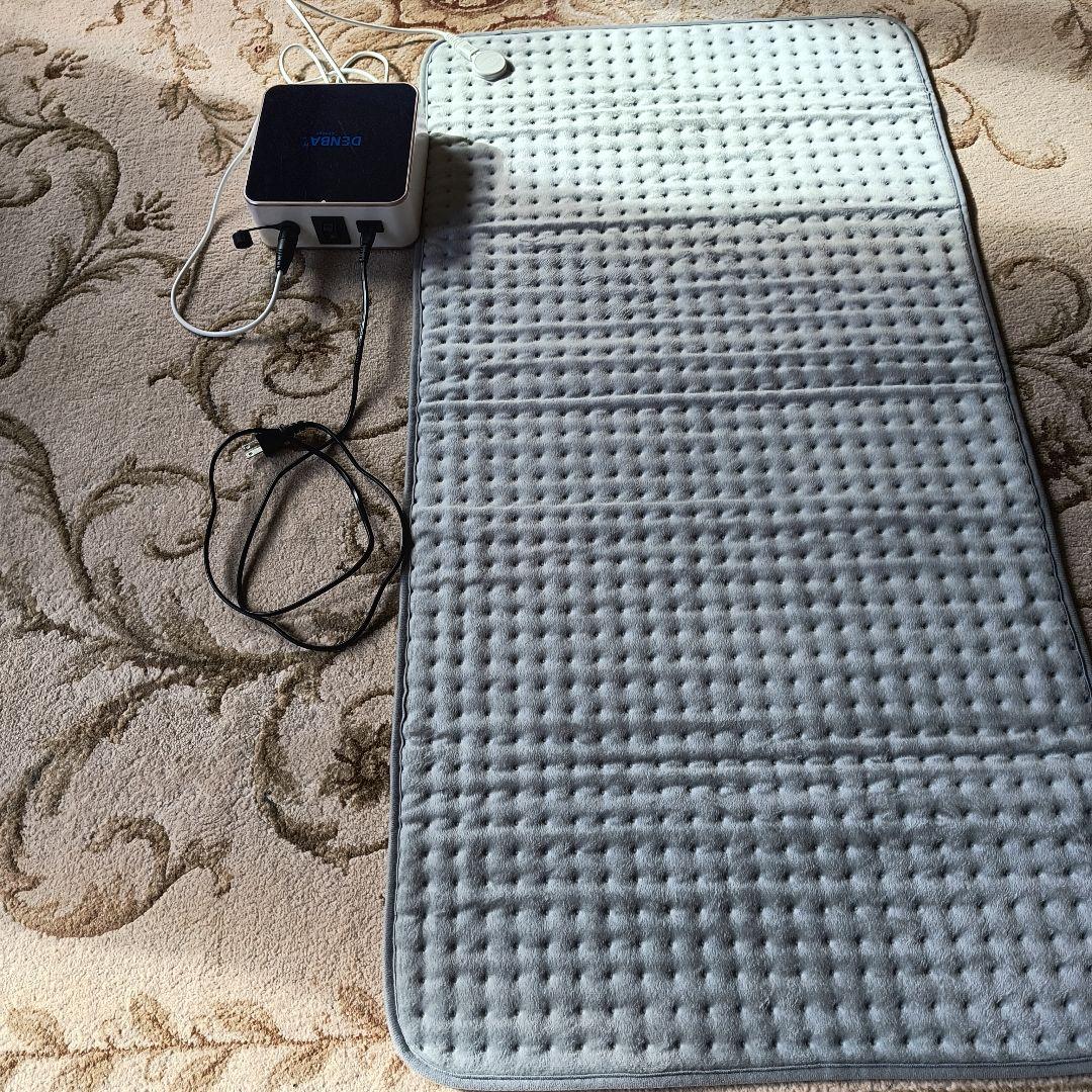 DENBA Charge 温熱マット 約140cm x 70cm
