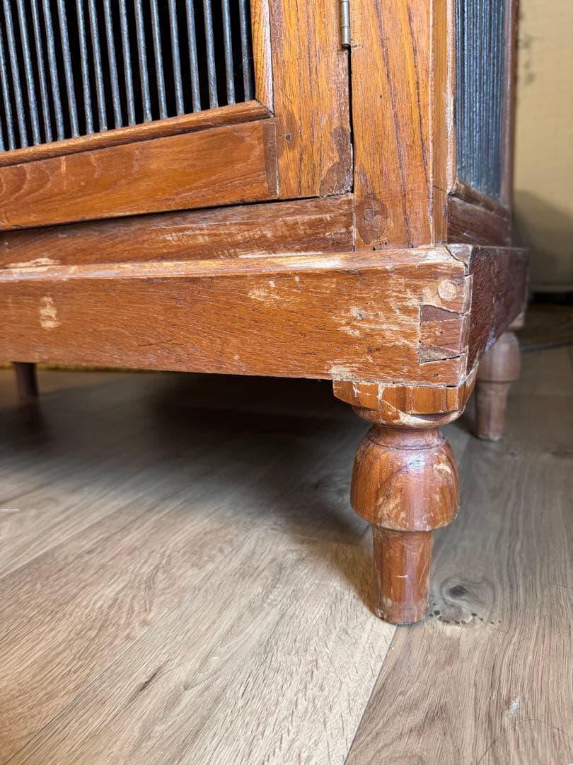 インド　ヴィンテージ　キャビネット　アンティーク　オールドメゾン風