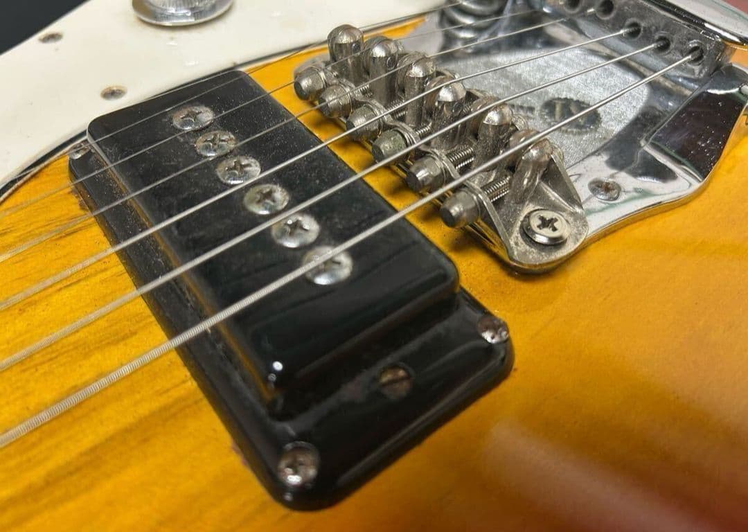 まあ 純正ハードケース付 国産ビンテージ Firstman Mosrite