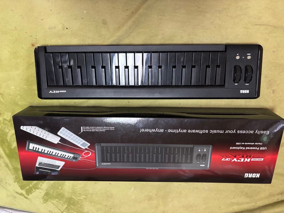 【希少】KORG Micro mini37【黒】