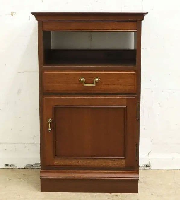 マルニ【地中海シリーズ】高級電話台・TEL台/FAX台サイドチェスト◆クラシック