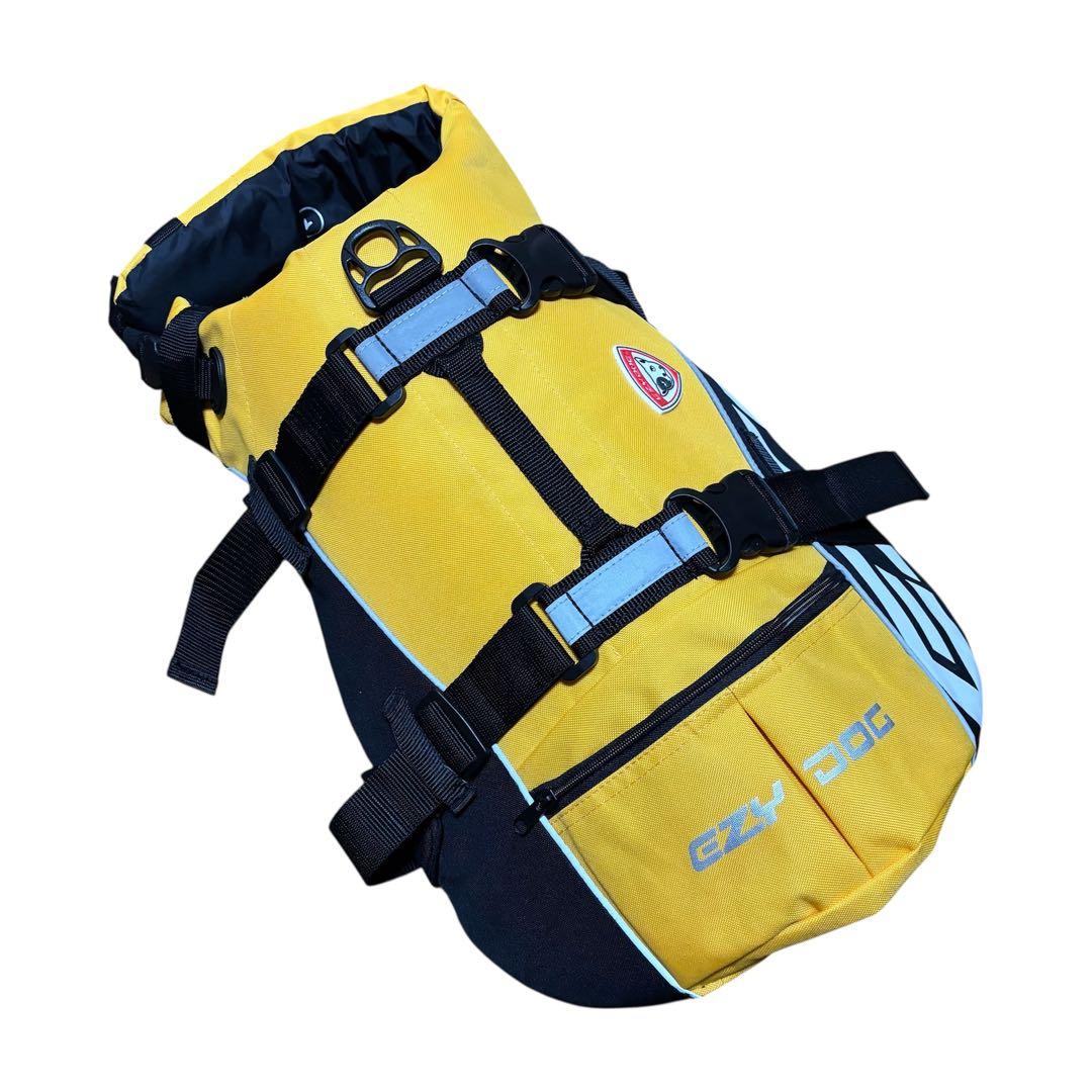 【未使用】イージードック ライフジャケット EZY DOG Lサイズ イエロー