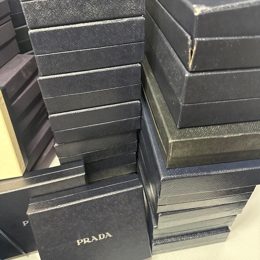 Nami超大量PRADAプラダ 空箱 全84個 + 靴用保存袋2枚 まとめ