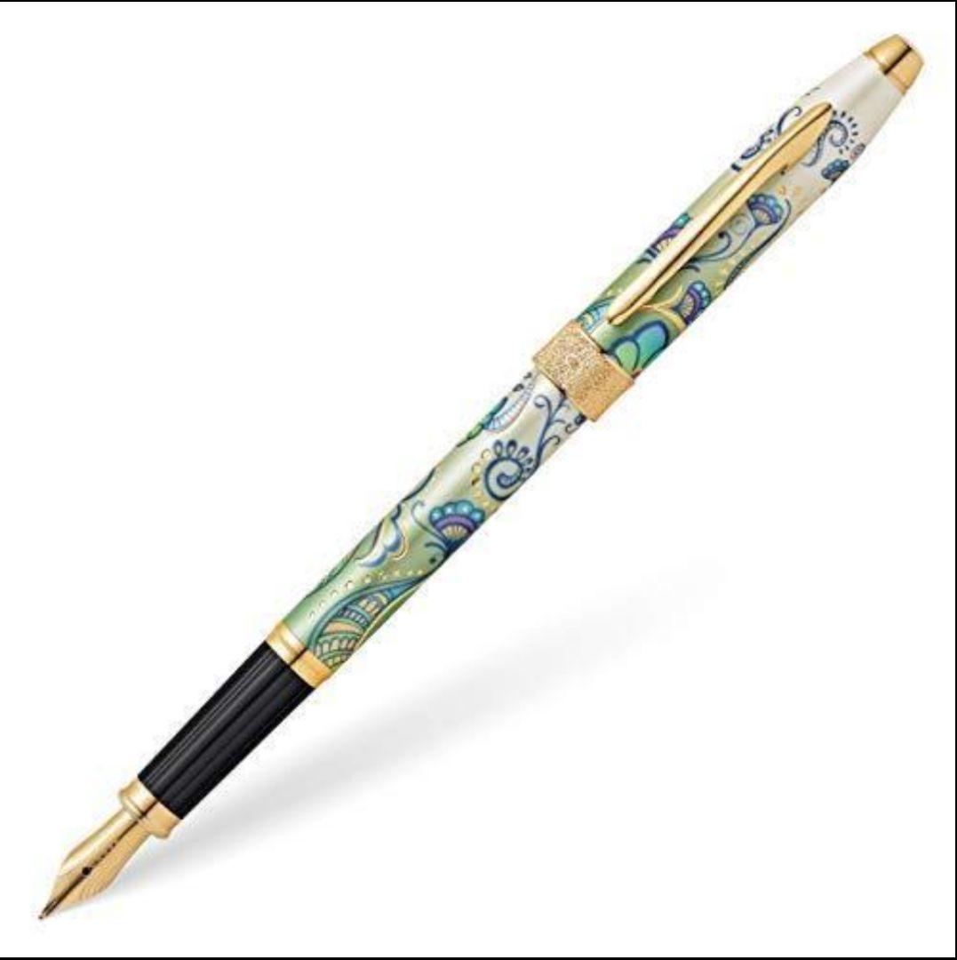 CROSS 万年筆 M 中字 ボタニカ AT0646-4M グリーン