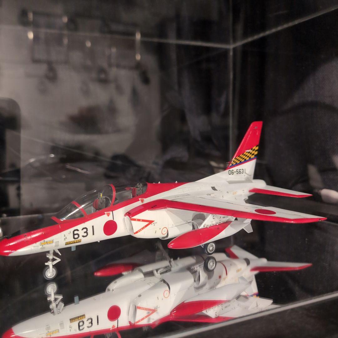 完成品 1/48 航空自衛隊 T-4 レッドドルフィン 全長30cm