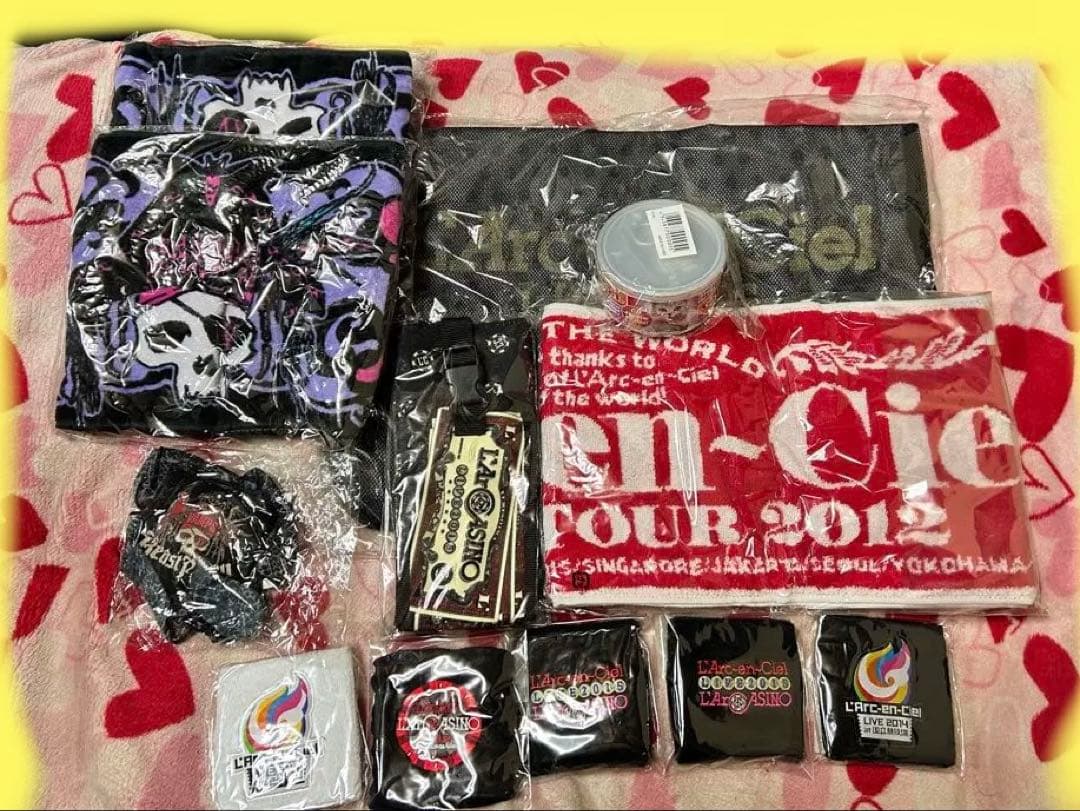 ラルクアンシエルグッズセット L'Arc~en~Ciel