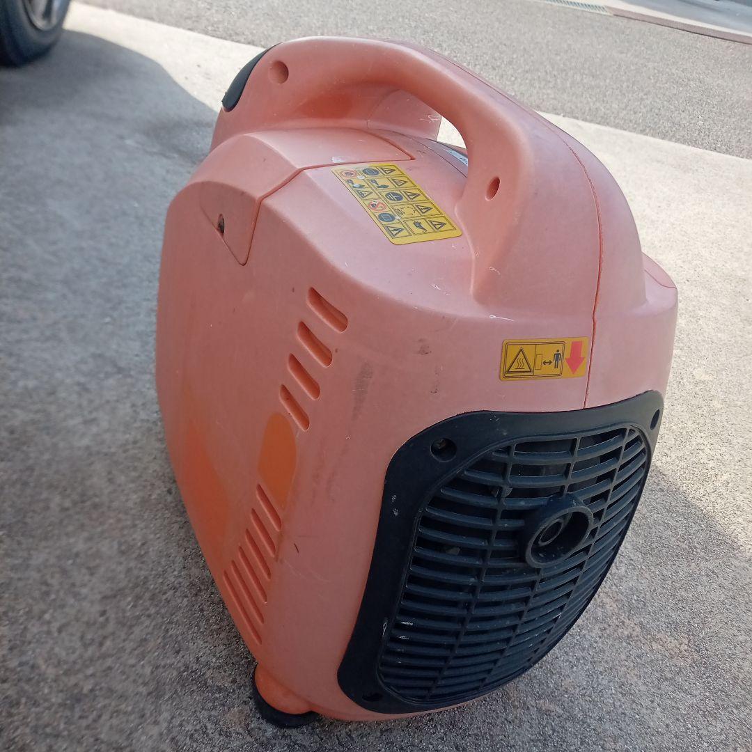 ポータブル発電機 オレンジ色