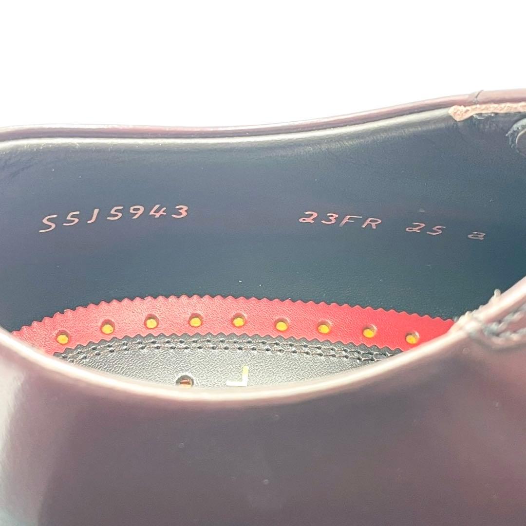 極美品 リーガル ビジネス Uチップ 外羽根 25cm ブラウン Y1334