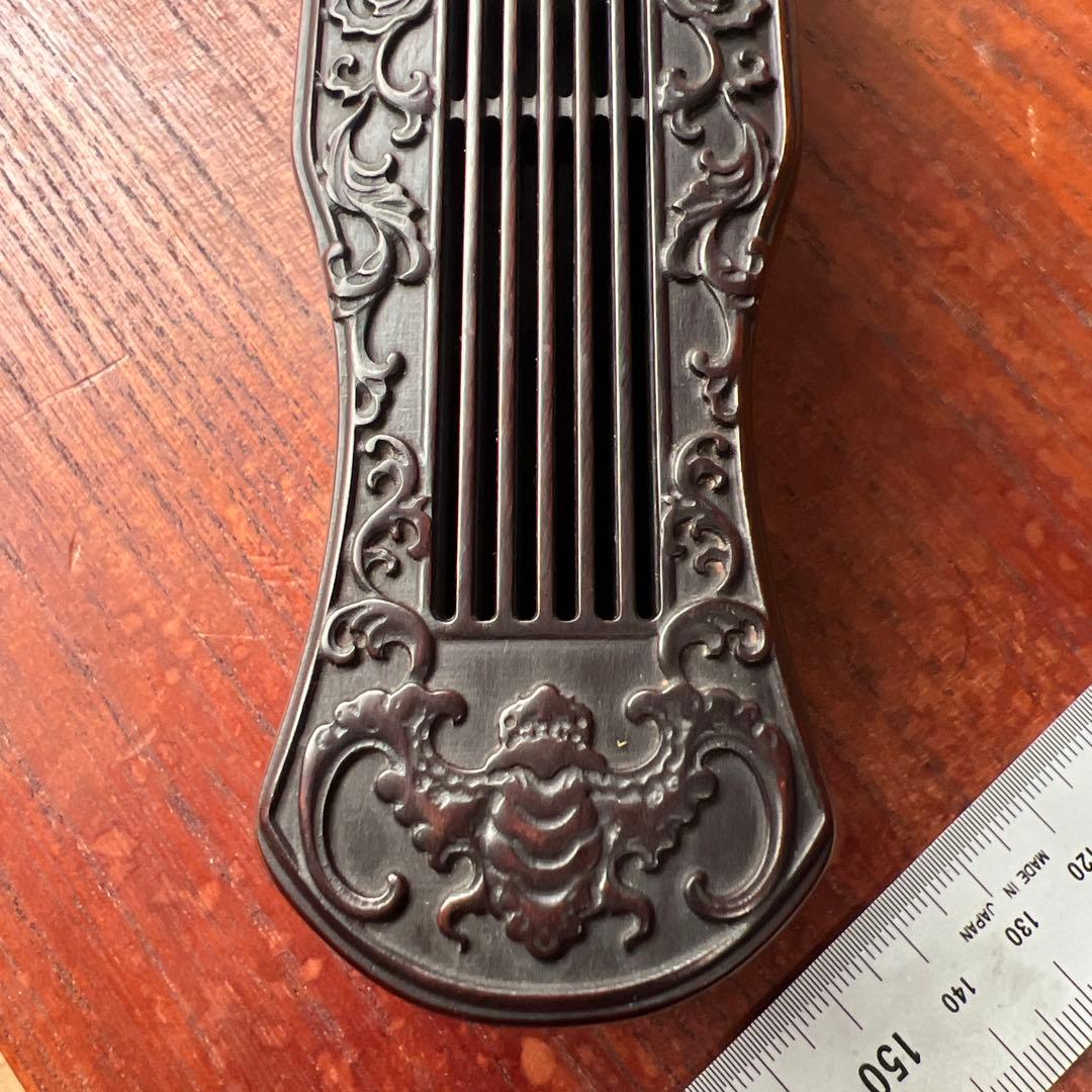 木箱 彫刻 唐木