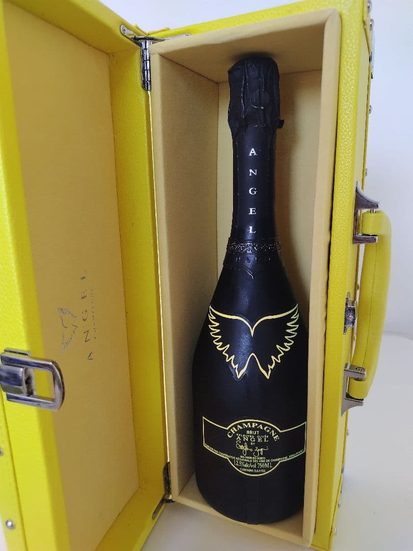 ANGEL エンジェル ブリュット ヘイロー イエロー シャンパン ケース