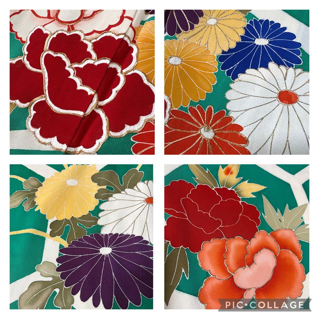 (う59) 百花ノ薫り ✦ 華やぐ大正ロマン アンティーク振袖㊗️④点セット