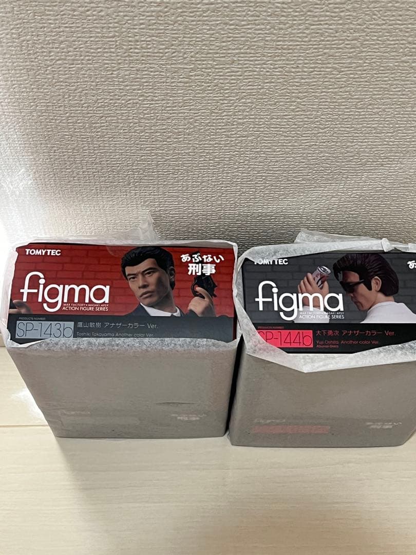 figma あぶない刑事　鷹山敏樹＆大下勇次　アナザーカラーVer未開封品