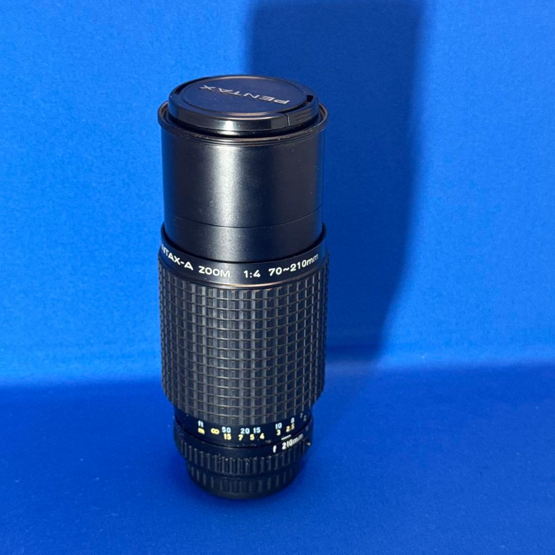 PENTAX 「super A」&70-210 zoom レンズ&ストロボ 他