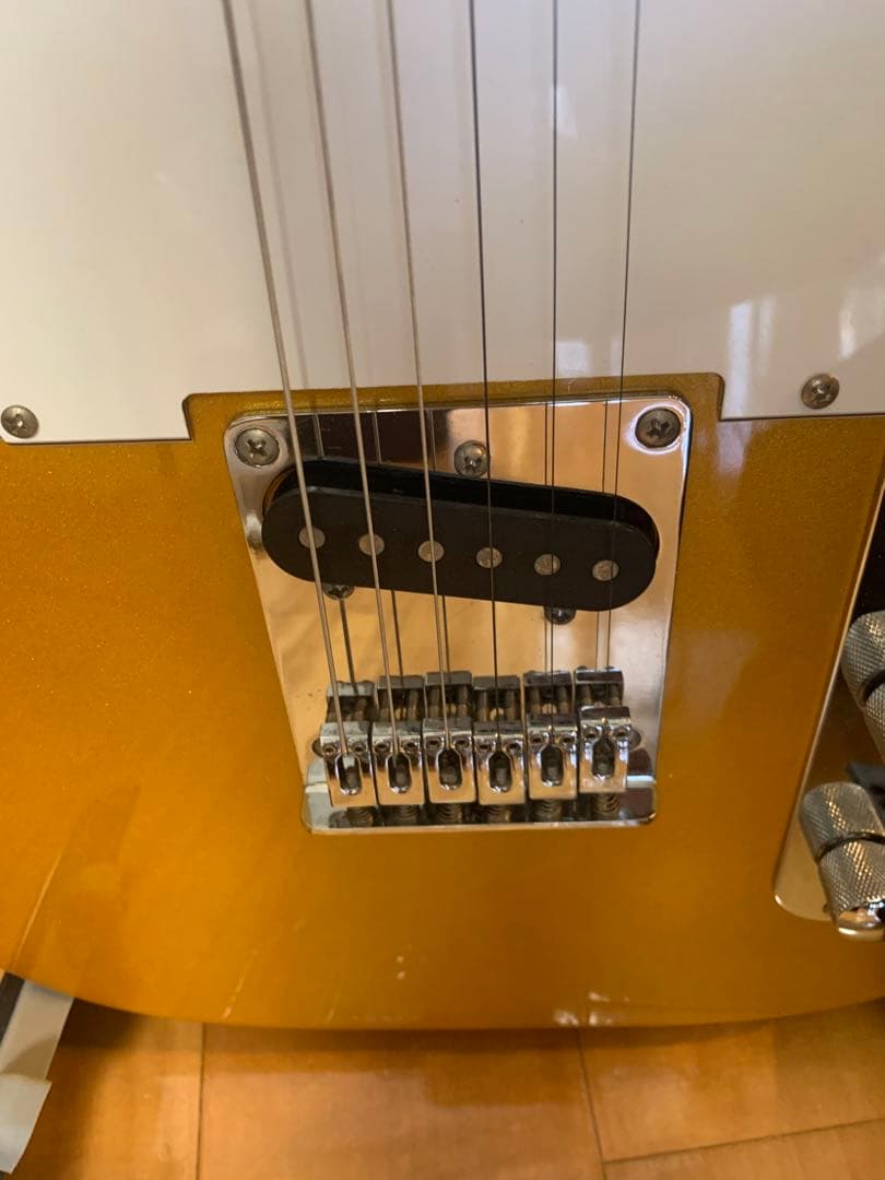 プレイテック PlayTech テレキャスター　綺麗なゴールド