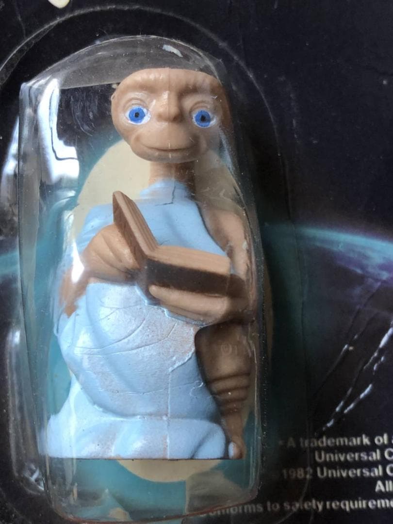 『映画E.T.』1982年 フィギュア 4点セット SF　ビンテージ　宇宙人