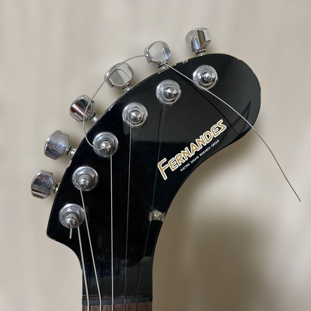 FERNANDES エレキギター 動作未確認 現状品 ケース付