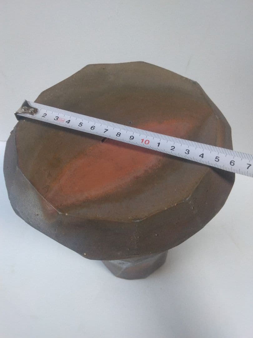 備前焼 興楽園 長十郎友敬 花器