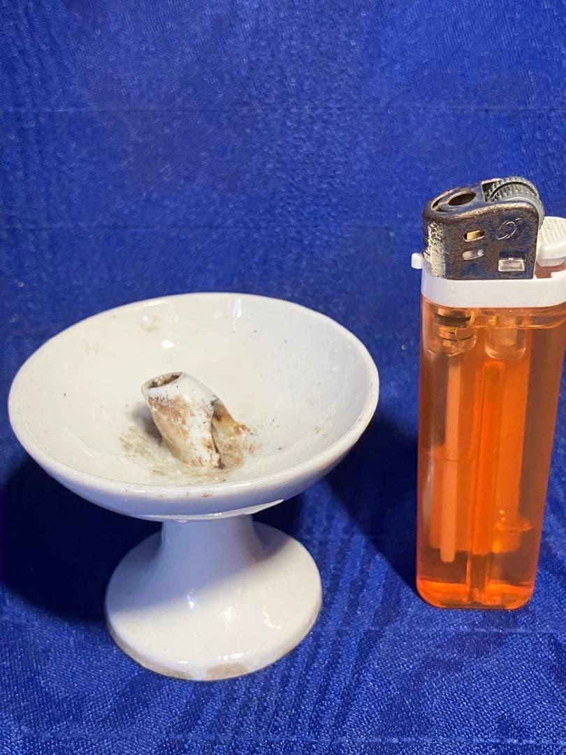 白磁　灯明皿　レア　骨董　アンティーク