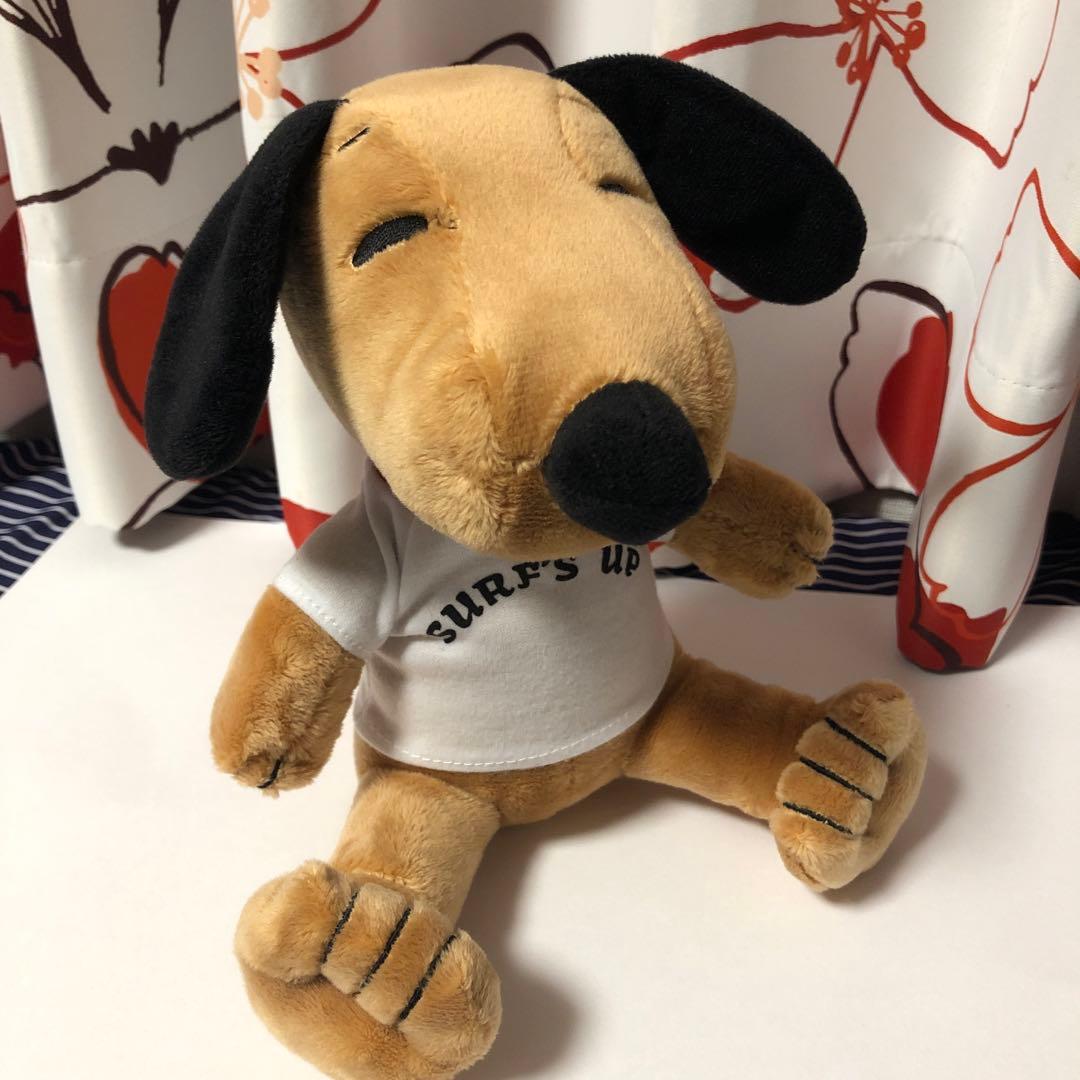 ＊　ハワイ限定　日焼けスヌーピー　moni モニ　ぬいぐるみ　SURF’S UP