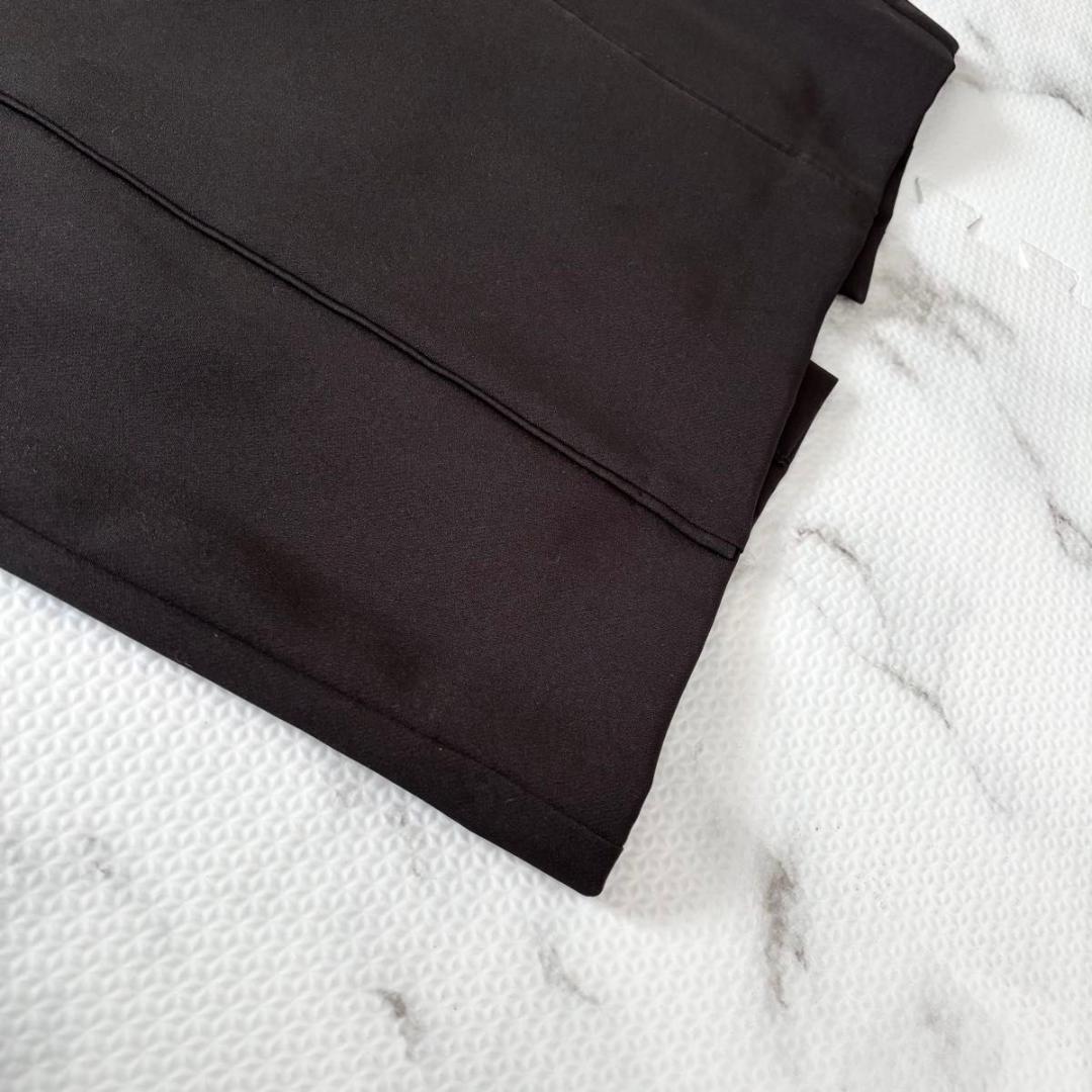 新品　ANDRESD フリンジグリッターノットドレス ブラック　ワンピース