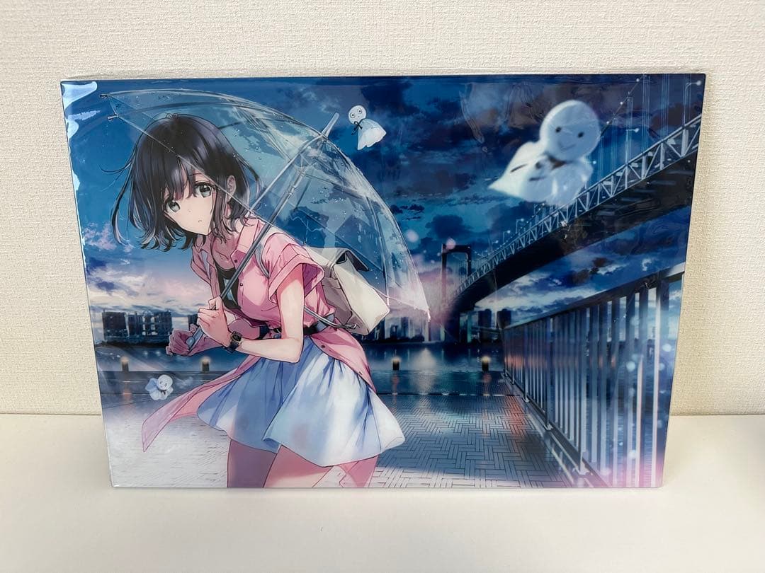 アクリルアート (ミラー)「雨晴」　Tiv先生　Tiv