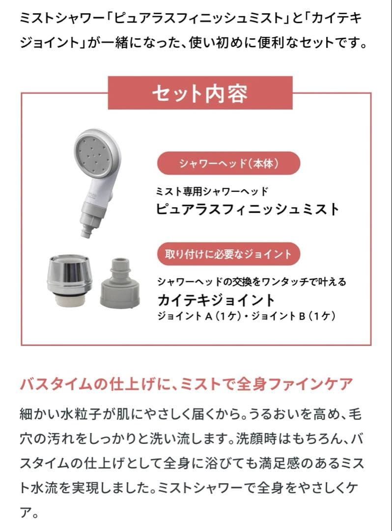 ピュアラスフィニッシュミスト　スターターキット