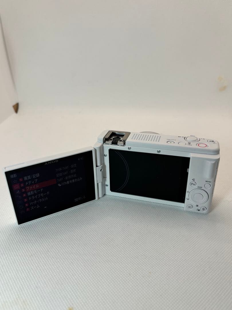 SONY ソニー ZV-1F ホワイト★美品・元箱付き★