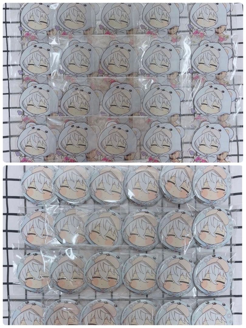 ブルーロック フラワーベア 凪 ファボテリア 缶バッジ アクスタ