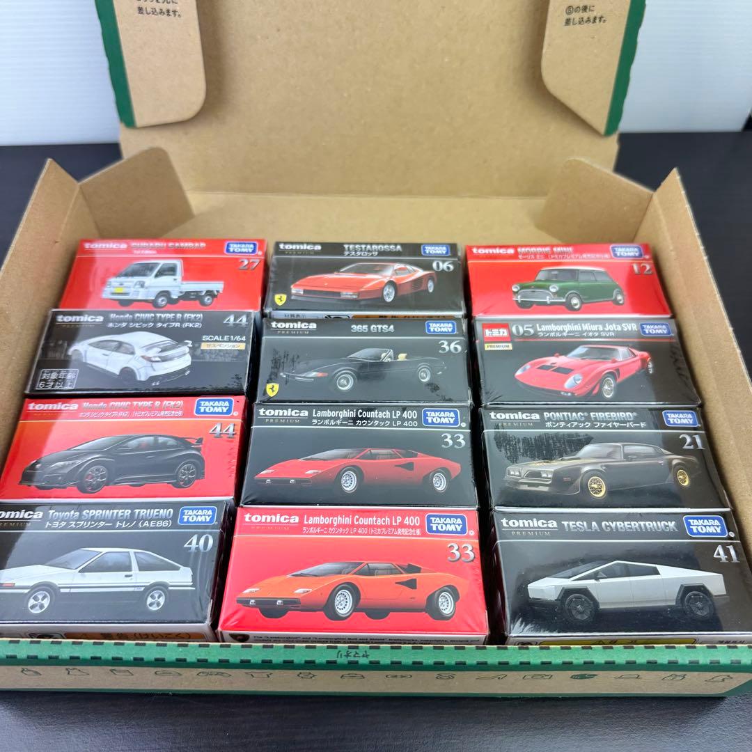 トミカ　プレミアム　まろめ売り　12台セット