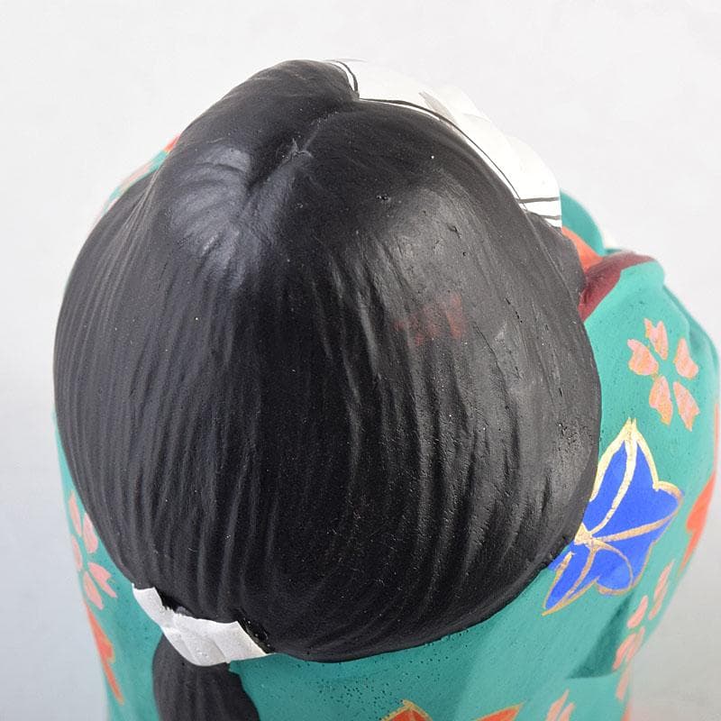 茶道具　京焼　北村雅耕作　お福　香合　共箱　V　8337