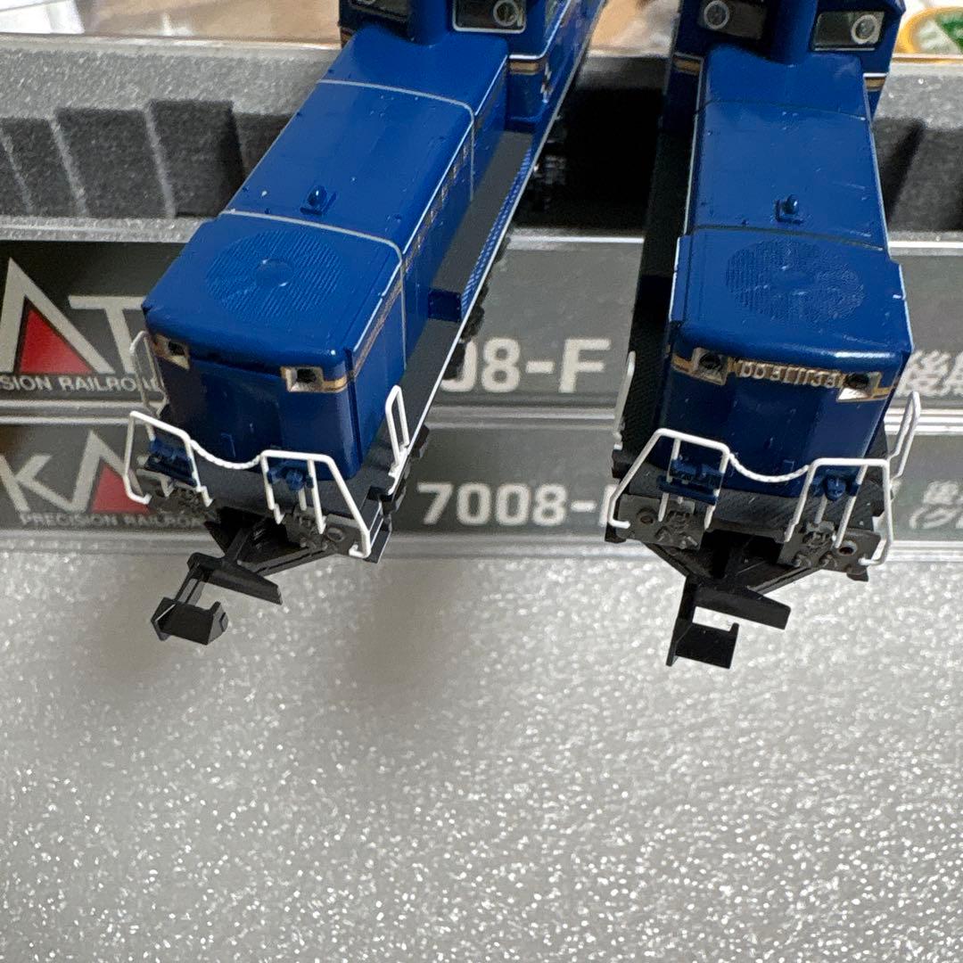 KATO￼ 7008-F.L DD51 北斗星色　重連セット