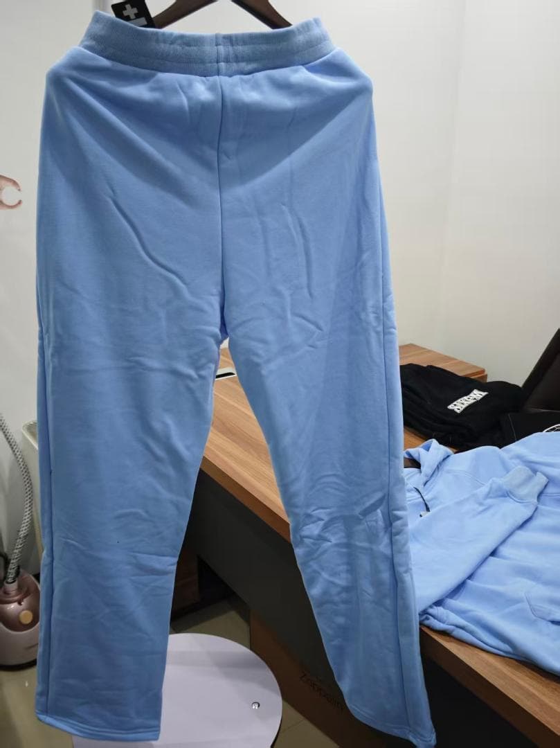 6PM ライトブルー フーディー＆パンツセット M