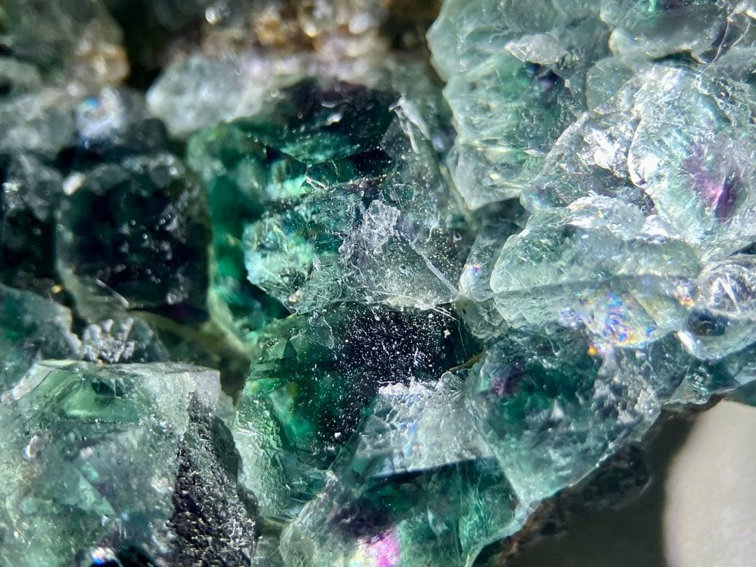 オコルスApit body産 フローライト 鉱物標本