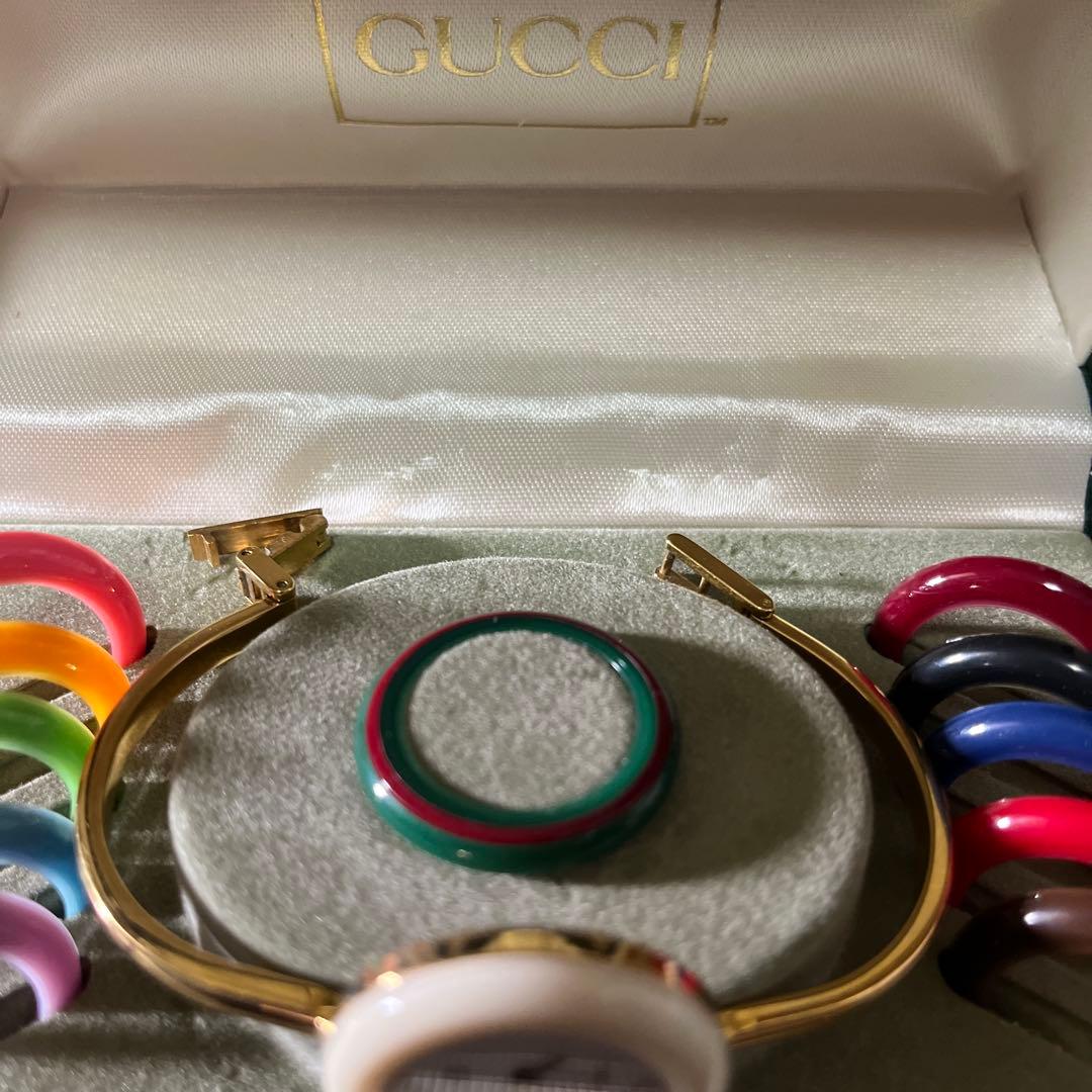 GUCCI 腕時計チェンジリング　カメレオン