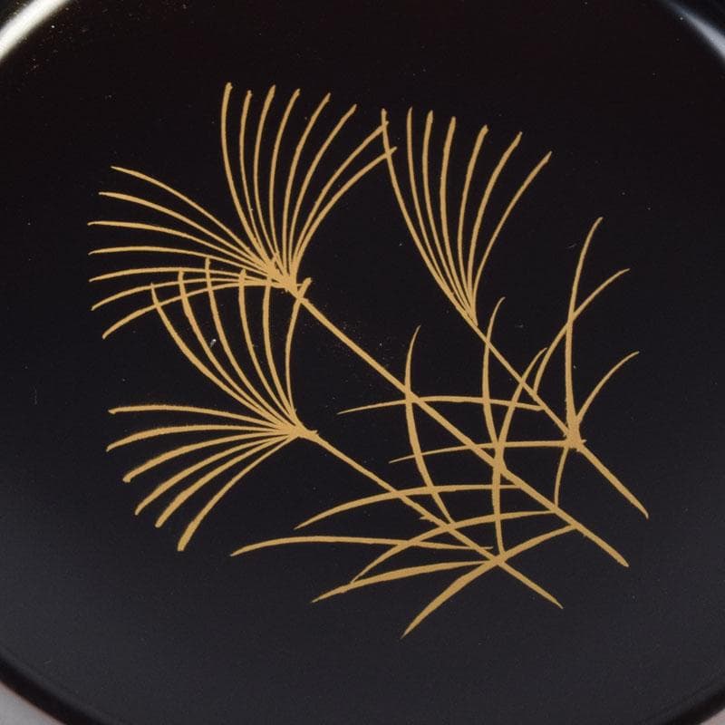 茶道具　加藤一衛造　秋月蒔絵　棗　共箱　V　8849