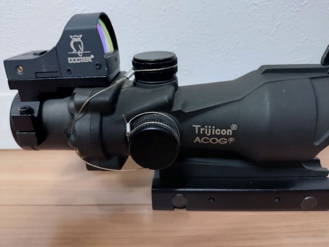 Trijicon ACOG スコープ ドットサイト付 初期アフ ブラック
