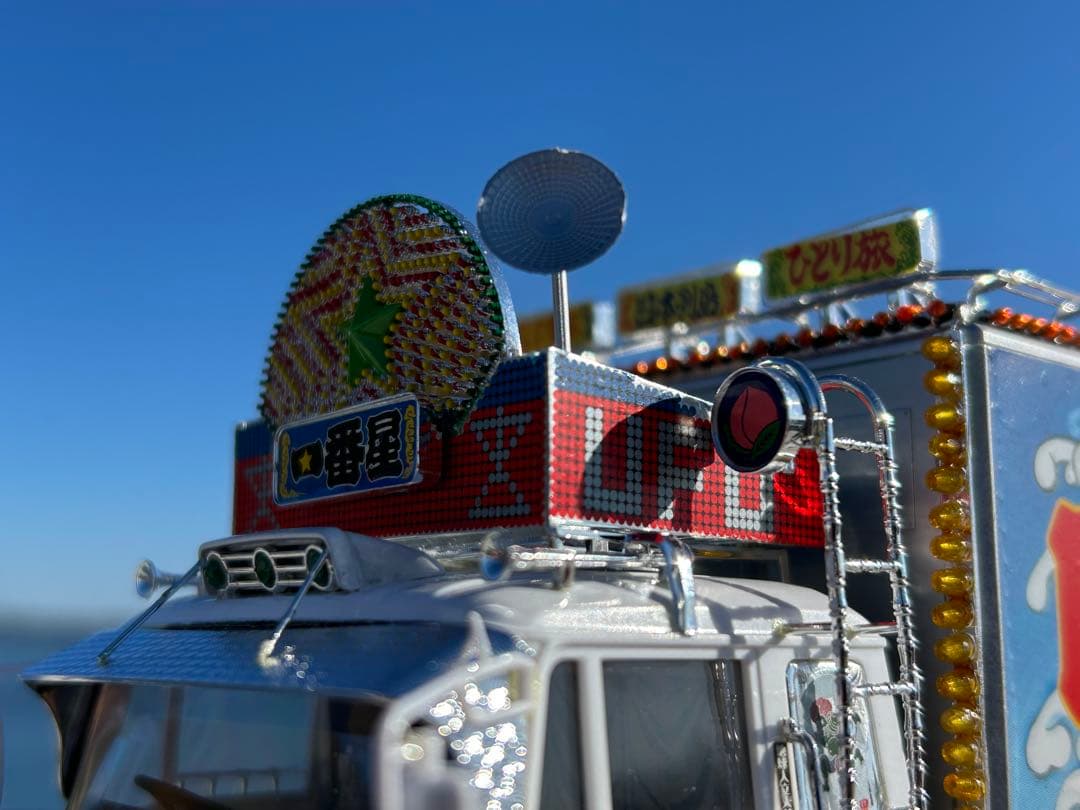 a*0様 トラック野郎一番星突撃一番星デコトラプラモデル