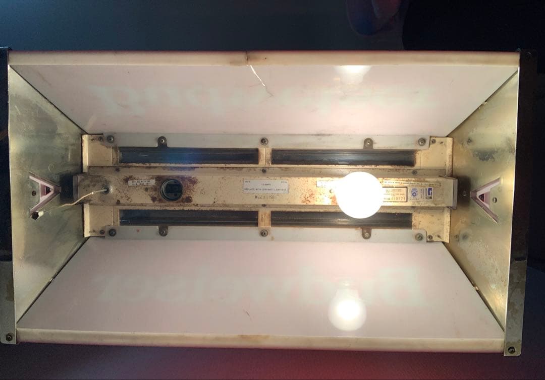 #98 バドワイザー ビリヤード ランプ ガレージ ビンテージ 希少