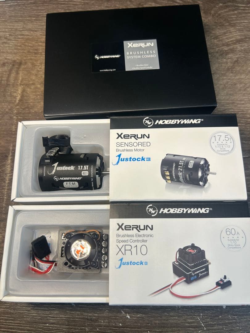 ホビーラジコン HOBBYWING XERUN JUSTOCK 17.5T & XR10