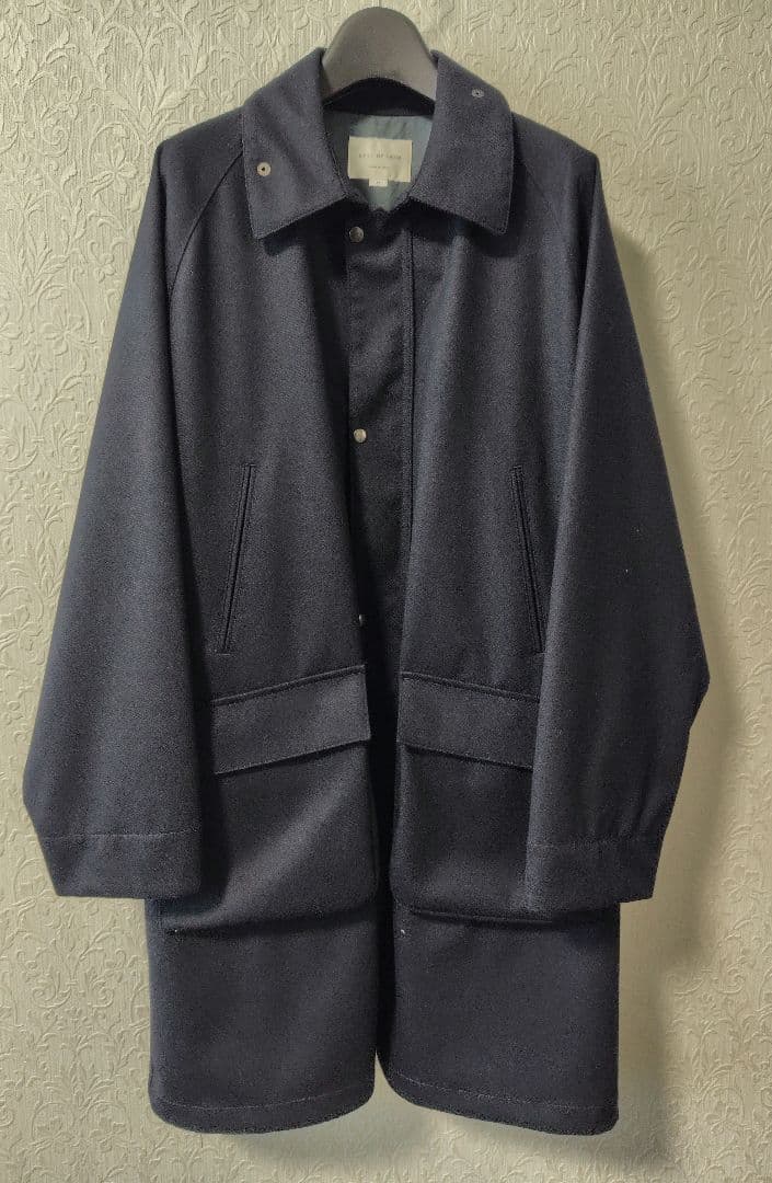 STILL BY HAND ダークネイビー コート 46