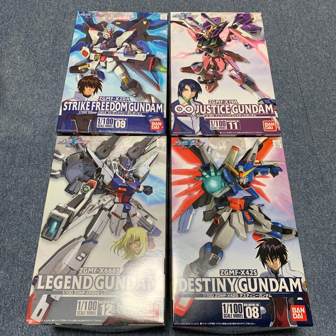 ガンプラ　ガンダムSEED DESTINY　初回特典セット