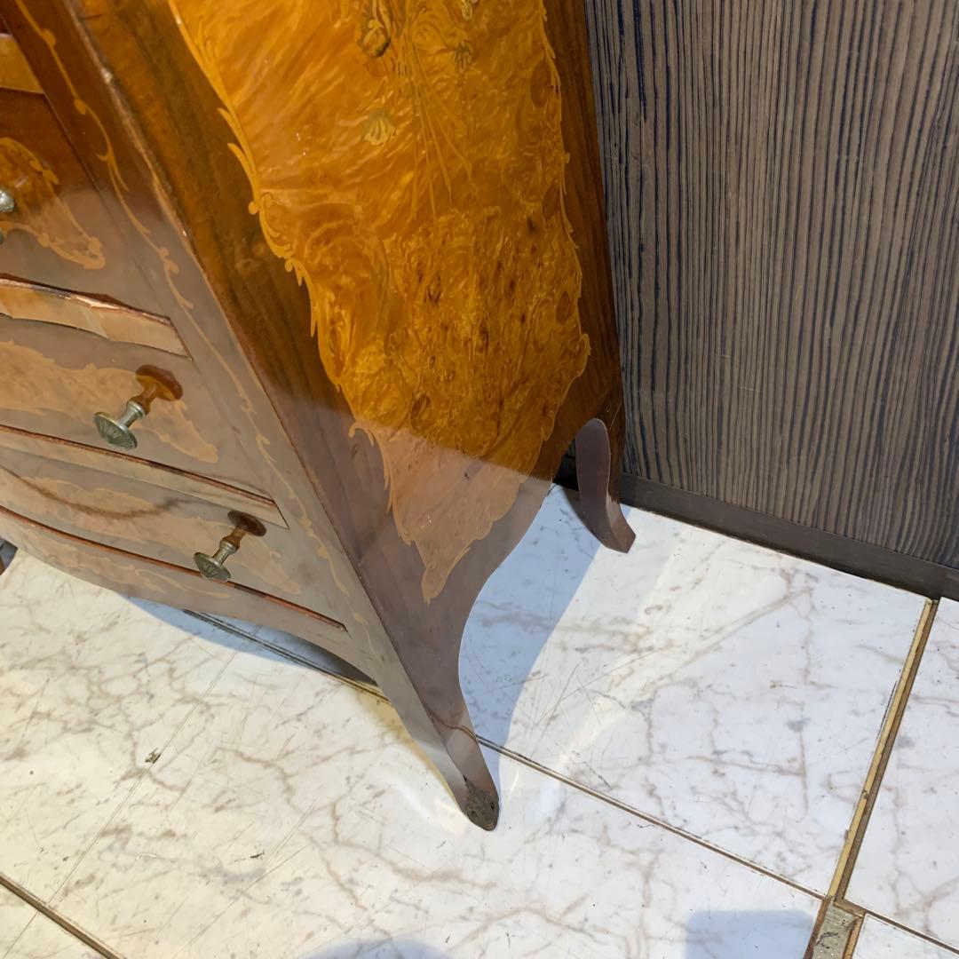 イタリア　アンティーク　象嵌