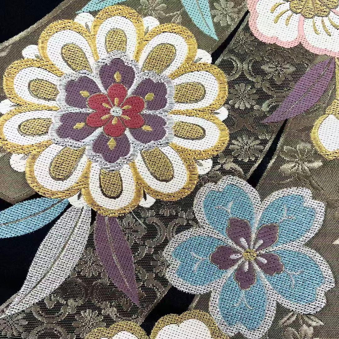 ≪早い者勝ち≫ 振袖セット 成人式 正絹 古典柄 振袖 紫 S*122 ●