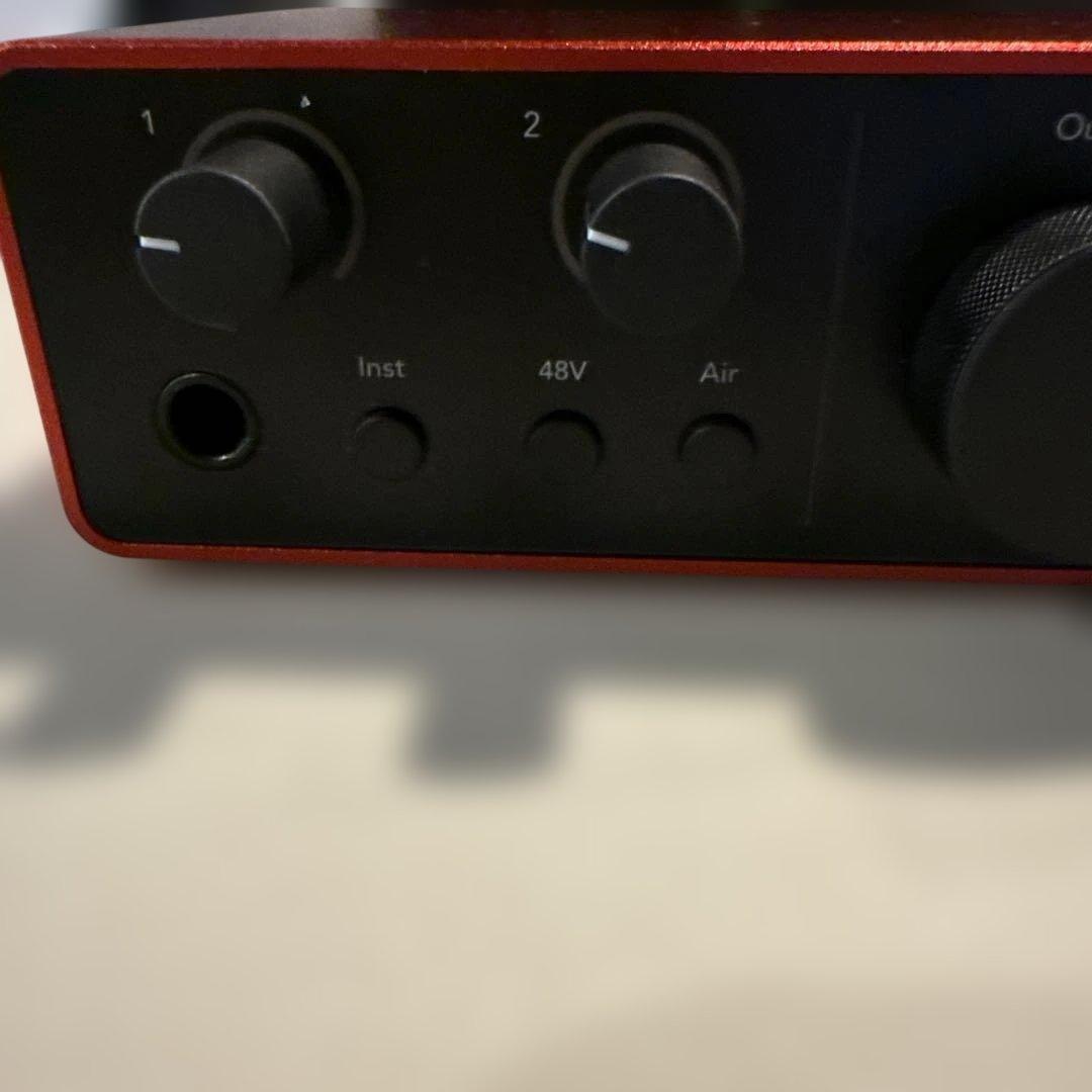 Focusrite Scarlett Solo gen4 2025/9購入