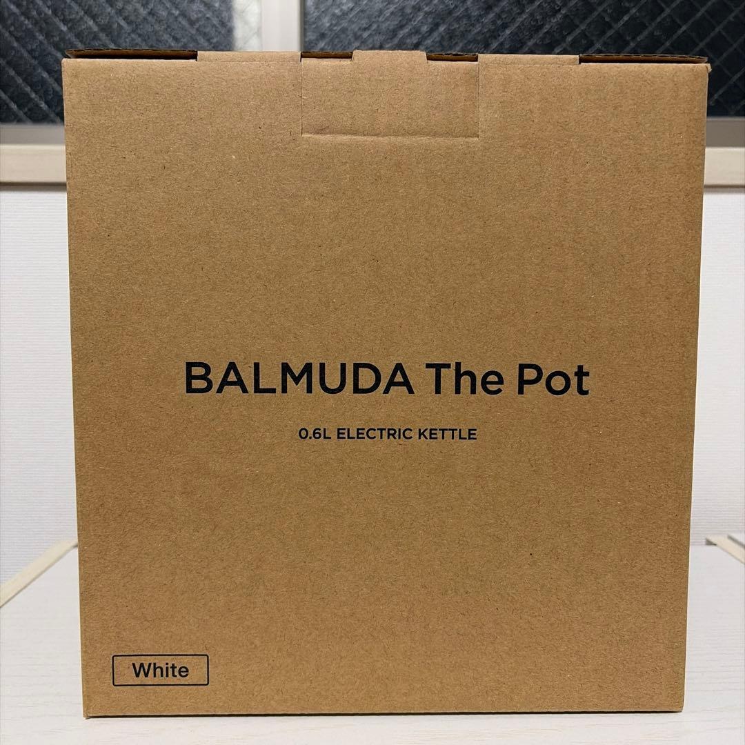 BALMUDA The Pot 0.6L 電気ケトル ホワイト