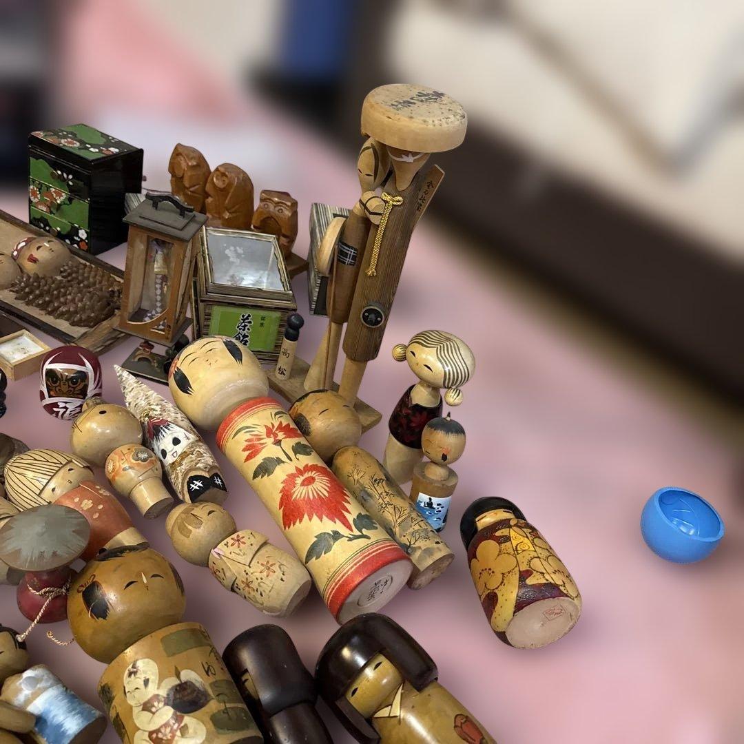 日本人形・こけしコレクション100点セット