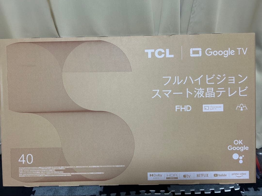 TCL Google搭載 スマート液晶テレビ 型番　40S5402