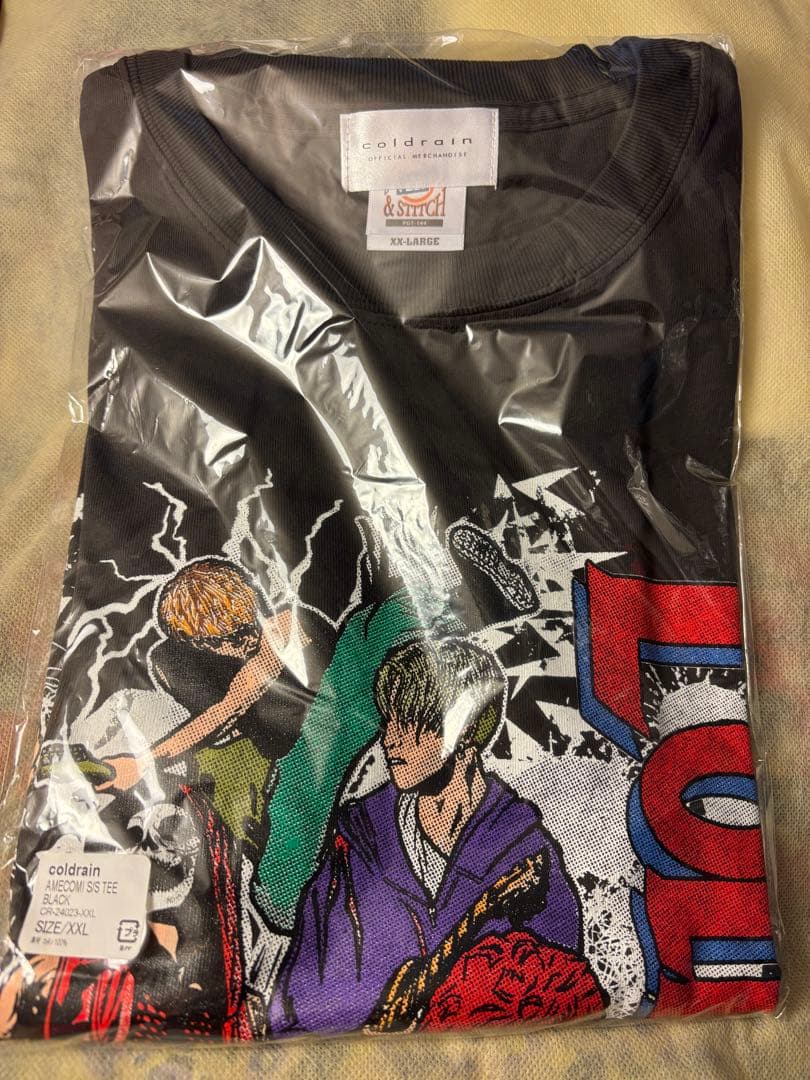 coldrain amecomi アメコミ Tシャツ XXL