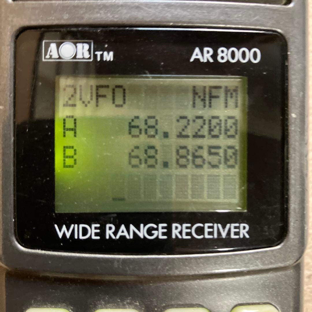 AOR AR 8000 受信機