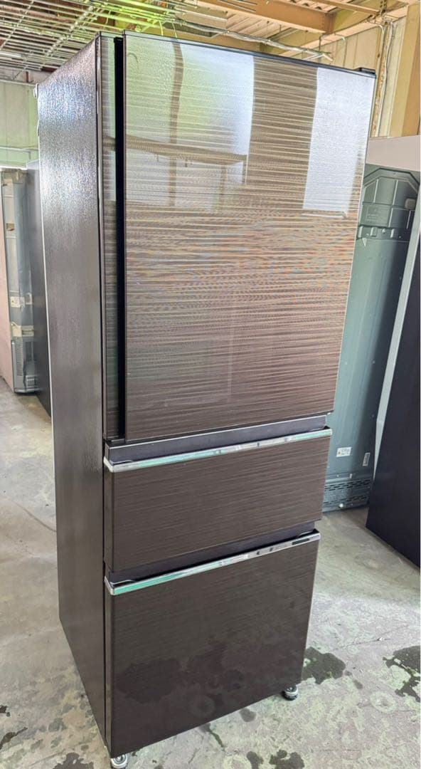 （ajim様）大阪送料無料★3か月保★冷蔵庫★MR-CX33F-BR★SR-74